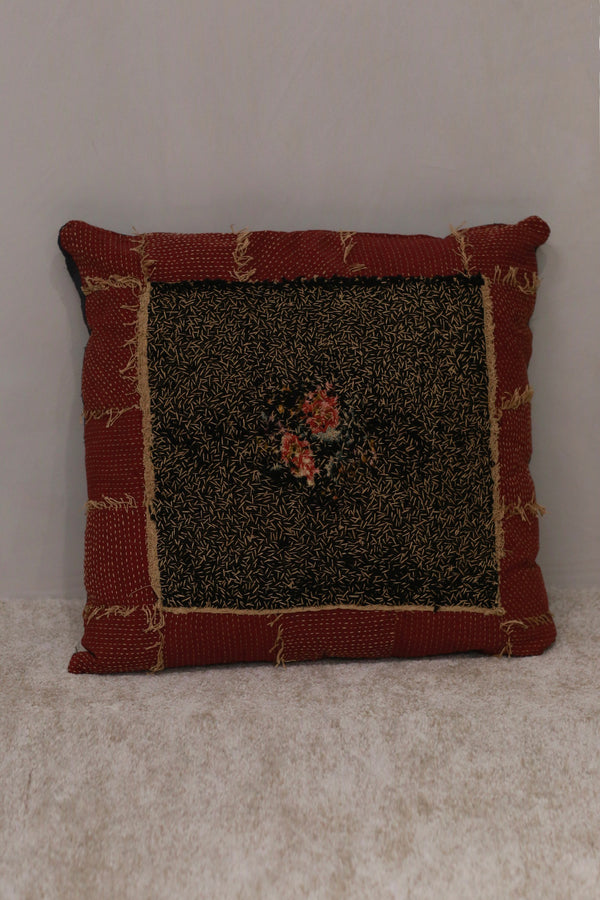 By Walid French Napoleon III wool needlework hand-sewn cushions, series BW-BYW-CUSHION/1154 (CUSHION/1124)
